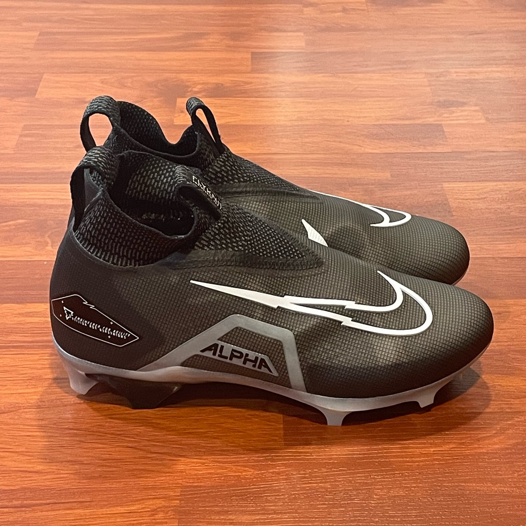 Nike Alpha Menace Elite 3 ‘Black Grey’ (Size Mens 9.5 & 11)